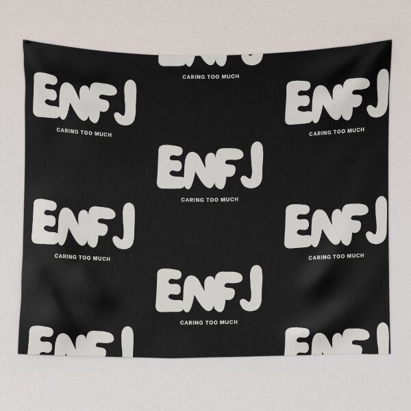 Item preview, ENFJ Caring Too Much MBTI Personality designed and sold by SayItWithYours.