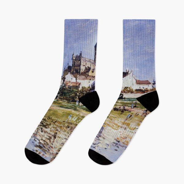 Item preview, The Church At Vetheuil - 1880 - Claude Monet designed and sold by dottyshai.