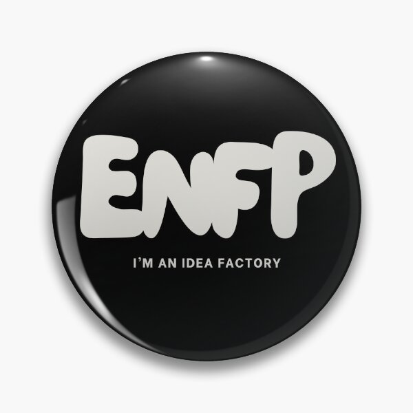 Item preview, ENFP I'm An Idea Factory MBTI Personality designed and sold by SayItWithYours.