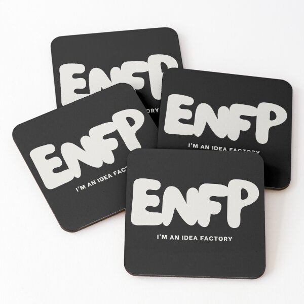 Item preview, ENFP I'm An Idea Factory MBTI Personality designed and sold by SayItWithYours.