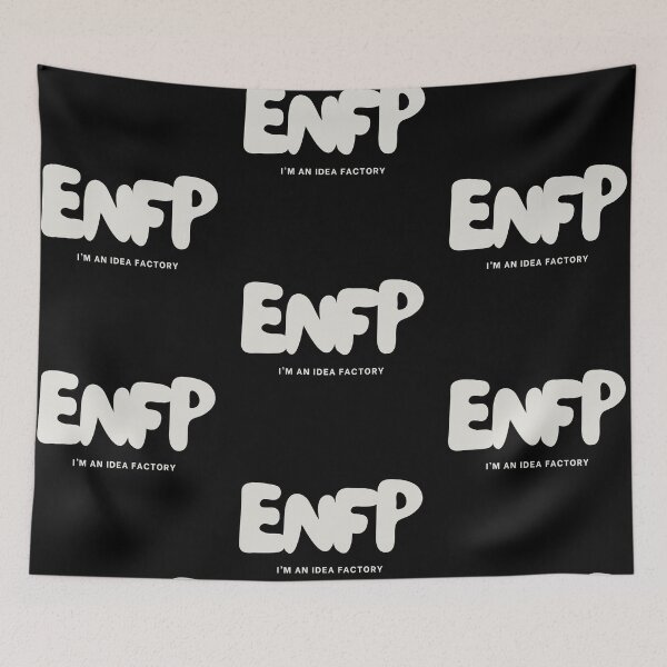 Item preview, ENFP I'm An Idea Factory MBTI Personality designed and sold by SayItWithYours.