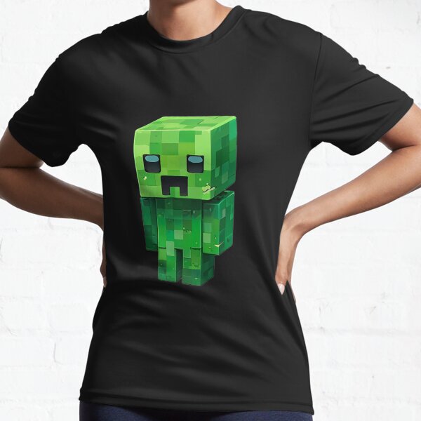 Artikel-Vorschau von Süßer Baby-Minecraft-Creeper, designt und verkauft von AI-Knight.
