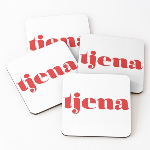 Item preview, Tjena, Say Hi or Hey in Swedish in Red designed and sold by HappyPeeps.