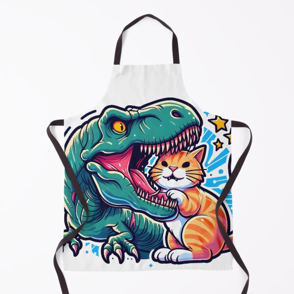 Item preview, t rex vs cat designed and sold by aliraweb.