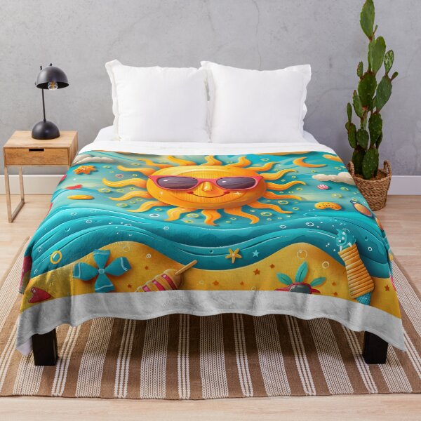 Item preview, Sunlit Summer Delight Pattern designed and sold by AI-Only Creations.