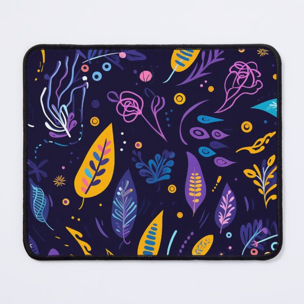 Item preview, vector art in the style of Matisse poster, johanna basford , calming colours designed and sold by Nanthikan.