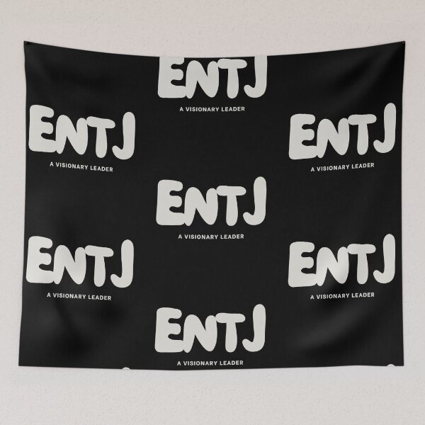 Item preview, ENTJ A Visionary Leader MBTI Personality designed and sold by SayItWithYours.