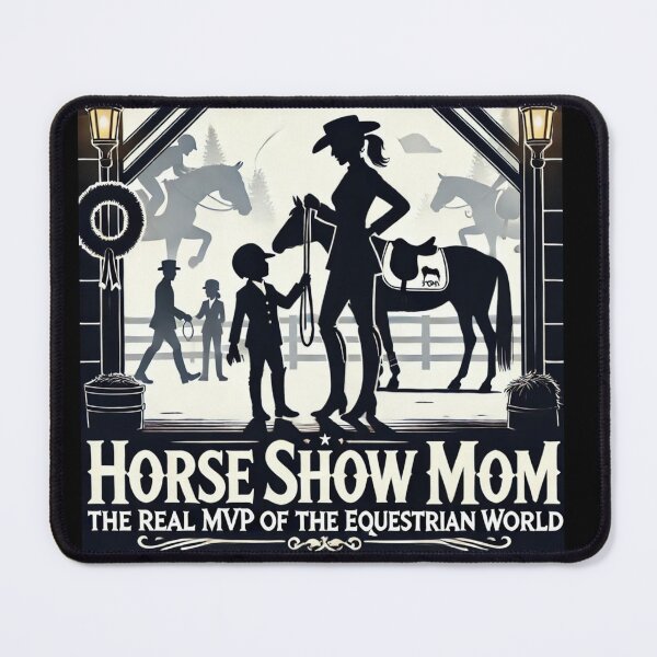 Item preview, Horse Show Mom: The Real MVP designed and sold by GlassPenny.