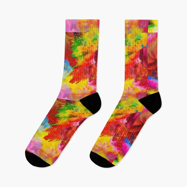 Item preview, Colorful abstract yellow red blue green designed and sold by Bojana92.