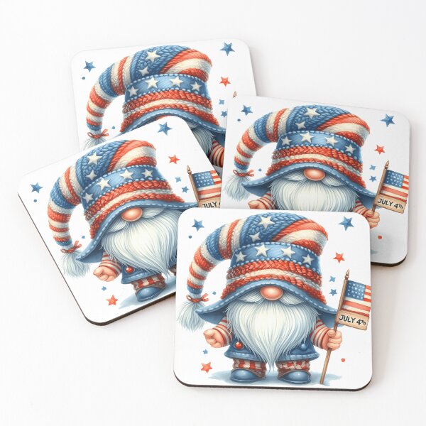 Item preview, July 4th Gnomes designed and sold by Lorraine Cozy Corner.