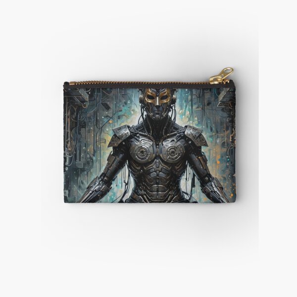 Item preview, Technomancer Meditation, Cyborg, Science Fiction Art designed and sold by Burn-Ego.