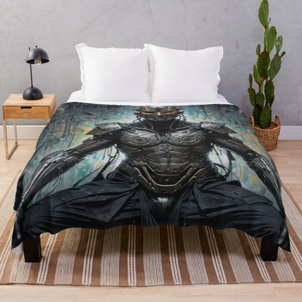 Item preview, Technomancer Meditation, Cyborg, Science Fiction Art designed and sold by Burn-Ego.