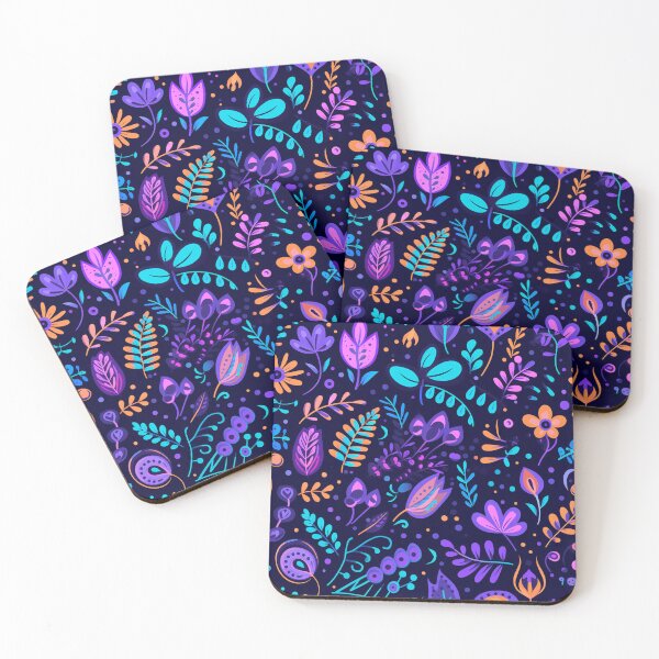 Item preview, vector art in the style of Matisse poster, johanna basford , calming colours designed and sold by Nanthikan.