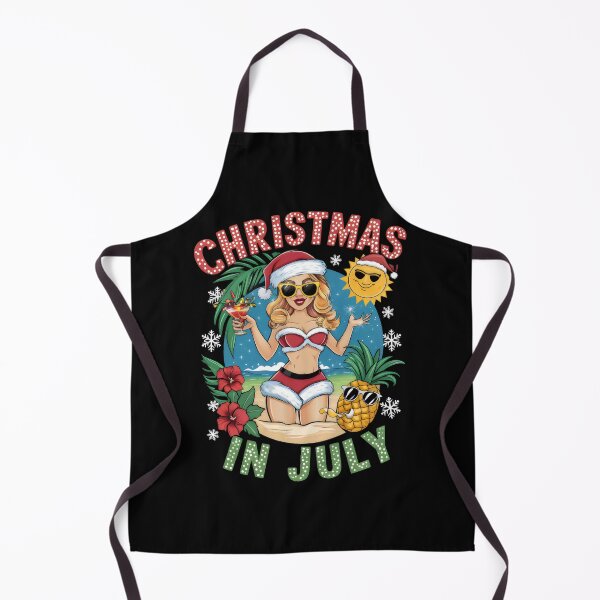 Item preview, "Mrs. Claus's Sunny Christmas Escape"- Funny Xmas in July Santa designed and sold by stickercuffs.