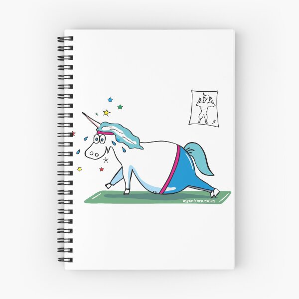 Item preview, "Fluffy" fat unicorn designed and sold by claudiasartwork.
