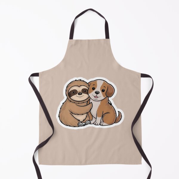 Item preview, Cute Sloth and pug Friendship for Pug Lover designed and sold by Laugh-Lines.