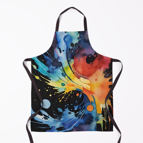 Item preview, Abstract background, watercolor blots designed and sold by DonnaBlankaArt.