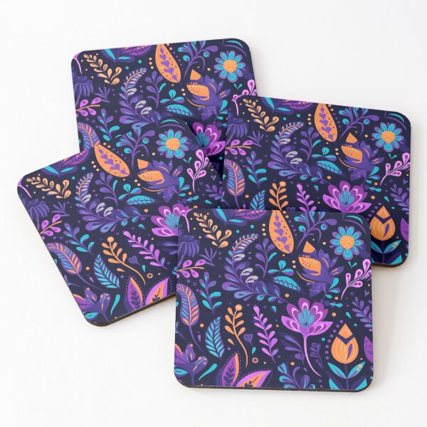 Item preview, vector art in the style of Matisse poster, johanna basford , calming colours designed and sold by Nanthikan.