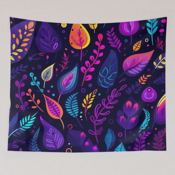 Item preview, vector art in the style of Matisse poster, johanna basford , calming colours designed and sold by Nanthikan.