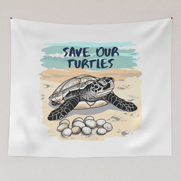 Item preview, Save Our Turtles designed and sold by NatureStyle555.