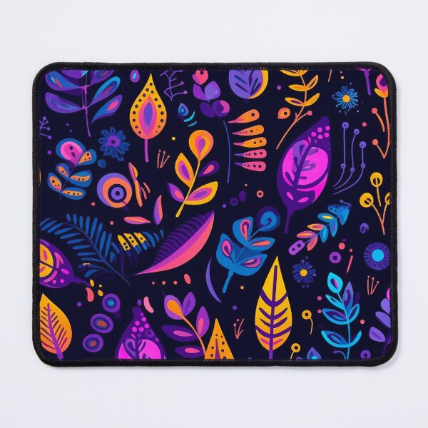 Item preview, vector art in the style of Matisse poster, johanna basford , calming colours designed and sold by Nanthikan.