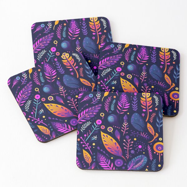 Item preview, vector art in the style of Matisse poster, johanna basford , calming colours designed and sold by Nanthikan.