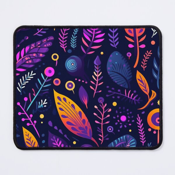 Item preview, vector art in the style of Matisse poster, johanna basford , calming colours designed and sold by Nanthikan.