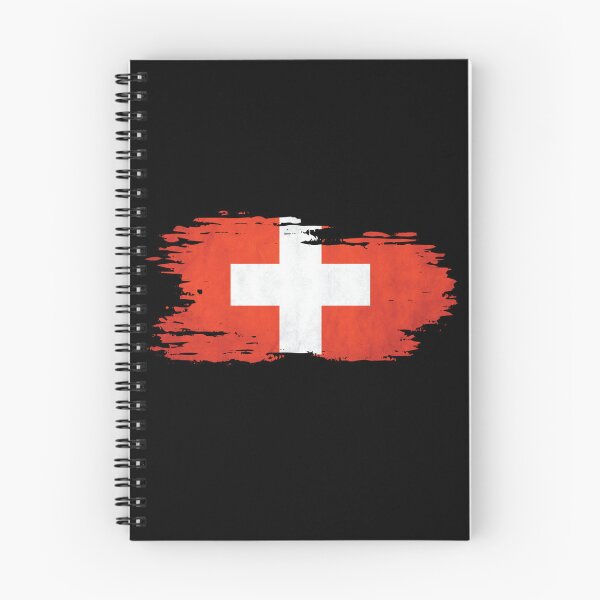 Item preview, Switzerland - National flag, brush effect designed and sold by Mohja-Design.