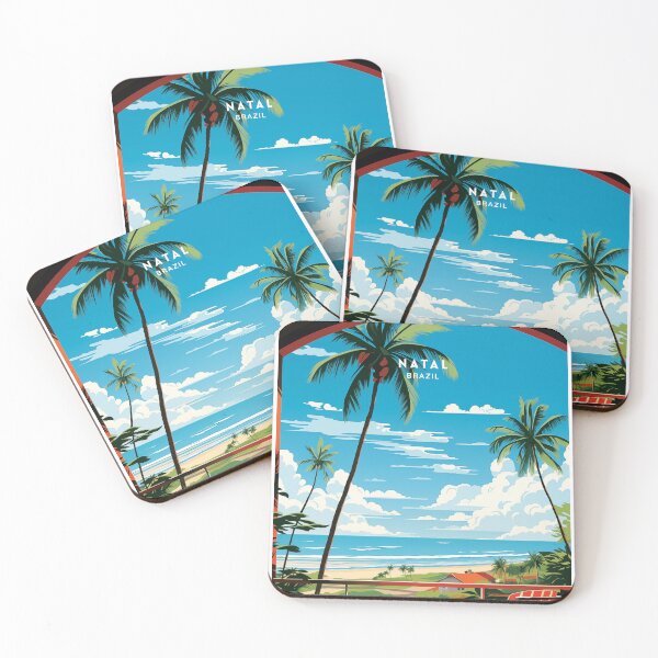 Item preview, Natal Brazil Coastal Vibrance designed and sold by NeuralVibe.