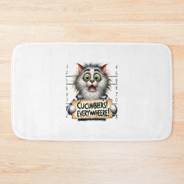 Item preview, The cat pleads he is innocent, funny art  designed and sold by LoneAngel.