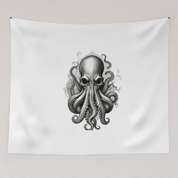 Artikelvorschau, böser Oktopus entworfen und verkauft von ApolloStoreHD.
