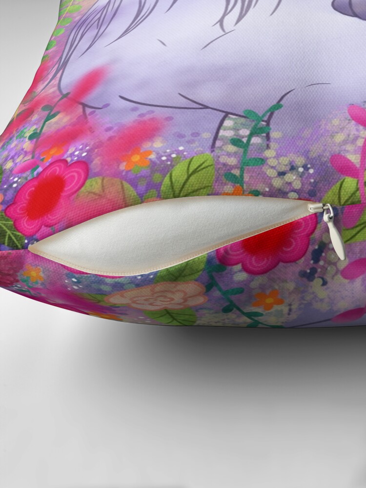 Thumbnail 2 of 4, Pillow, Unicorn paradise designed and sold by Chiwowy.