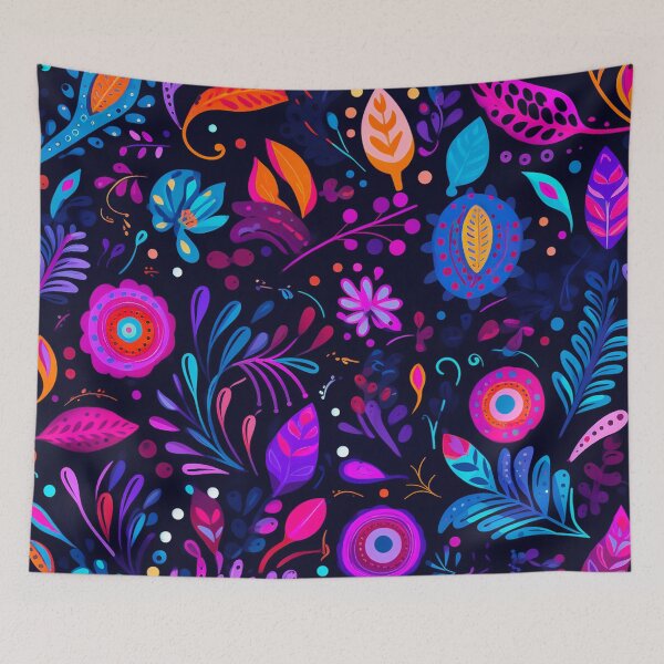 Item preview, vector art in the style of Matisse poster, johanna basford , calming colours designed and sold by Nanthikan.