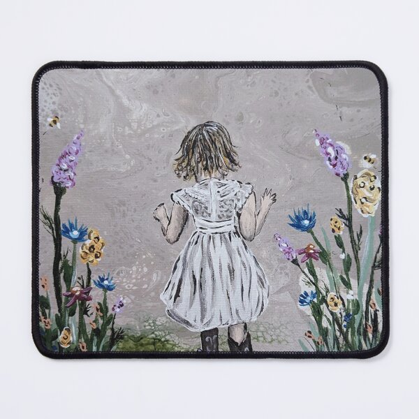 Aperçu de l'œuvre À travers les fleurs sauvages créée et vendue par nicole-mcg-art.