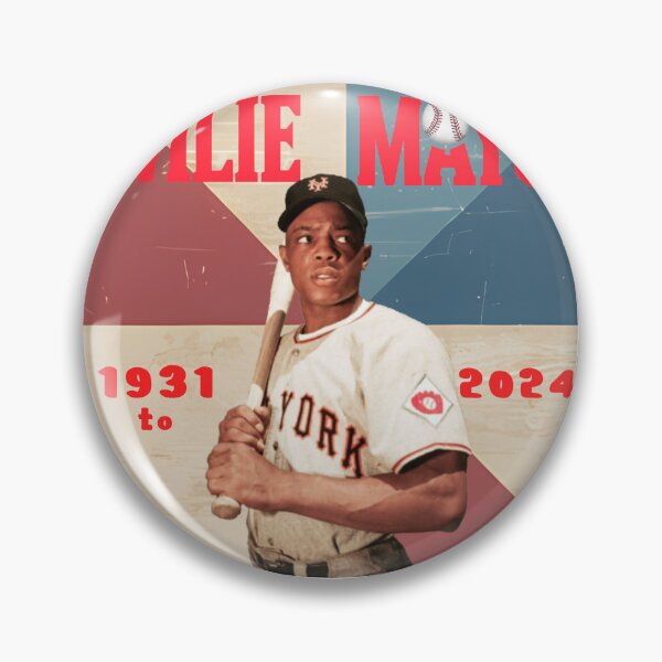 Item preview, Willie Mays - A Tribute to the Legendary Baseball Icon (1931-2024) - Celebrating the Life and Legacy of the Hall of Fame Center Fielder designed and sold by FebricFusion.