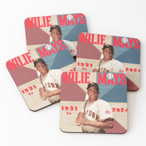 Item preview, Willie Mays - A Tribute to the Legendary Baseball Icon (1931-2024) - Celebrating the Life and Legacy of the Hall of Fame Center Fielder designed and sold by FebricFusion.