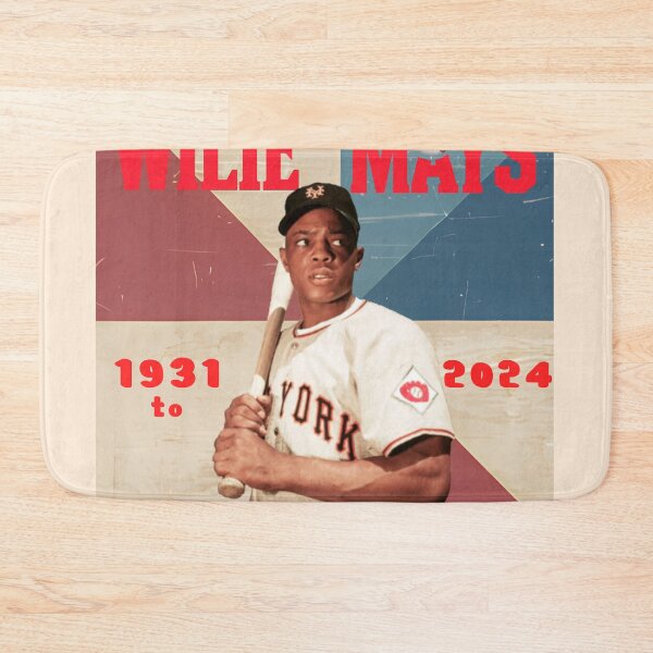 Item preview, Willie Mays - A Tribute to the Legendary Baseball Icon (1931-2024) - Celebrating the Life and Legacy of the Hall of Fame Center Fielder designed and sold by FebricFusion.