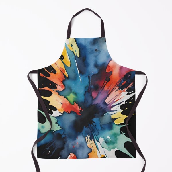 Item preview, Abstract background, watercolor blots designed and sold by DonnaBlankaArt.