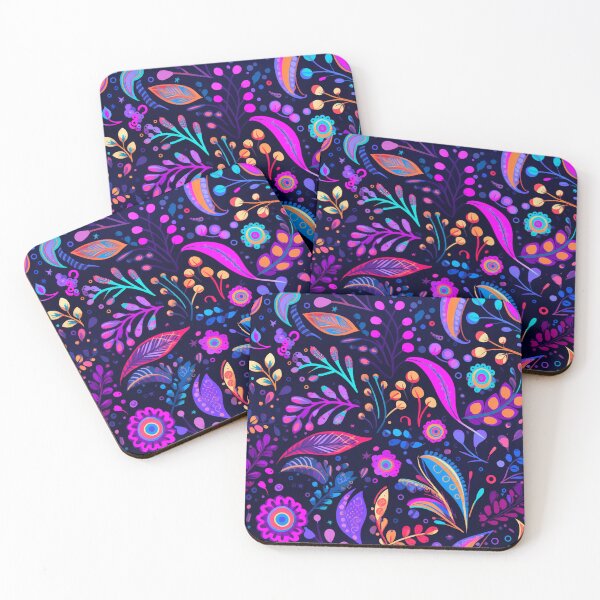 Item preview,  vector art in the style of Matisse poster, johanna basford , calming colours designed and sold by Nanthikan.