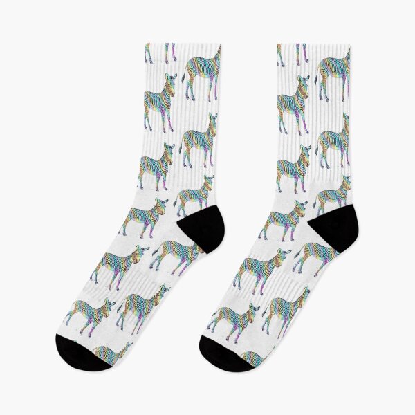 Item preview, Pastel Rainbow Zebra  designed and sold by Amanda1775.