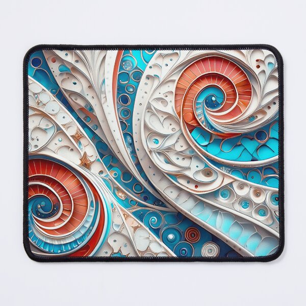 Item preview, Abstract turkish mosaic designed and sold by rainsdesigns.