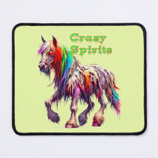 Item preview, Crazy zombie horse, fantasy art designed and sold by LoneAngel.