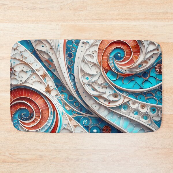 Item preview, Abstract turkish mosaic designed and sold by rainsdesigns.