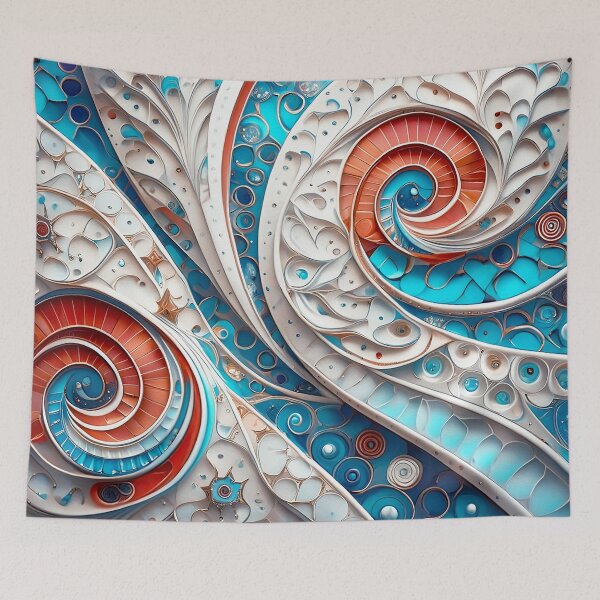 Item preview, Abstract turkish mosaic designed and sold by rainsdesigns.