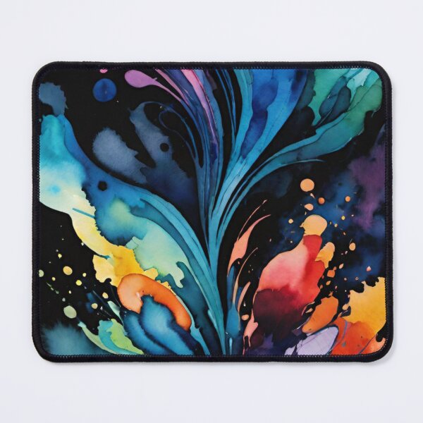Item preview, Abstract background, watercolor blots designed and sold by DonnaBlankaArt.