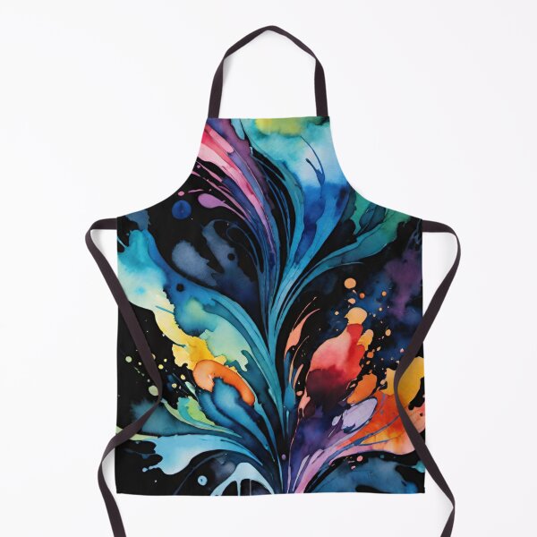 Item preview, Abstract background, watercolor blots designed and sold by DonnaBlankaArt.