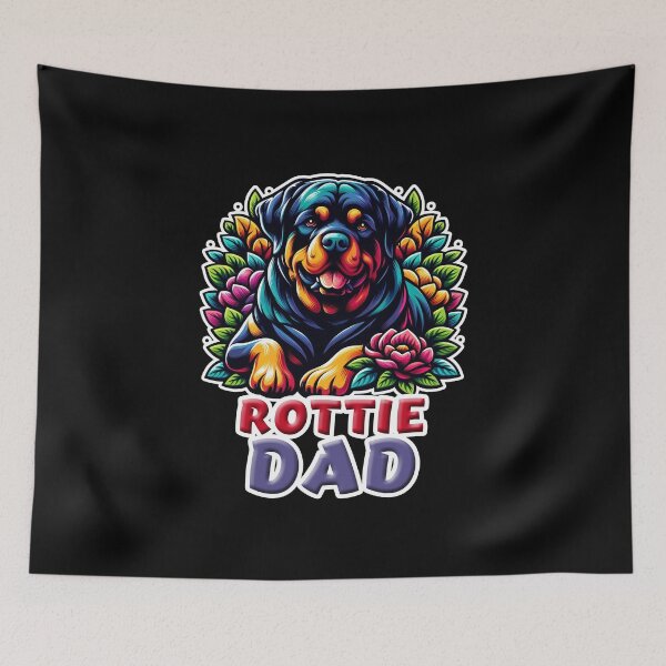 Item preview, Rottweiler Dad designed and sold by ThisDress.