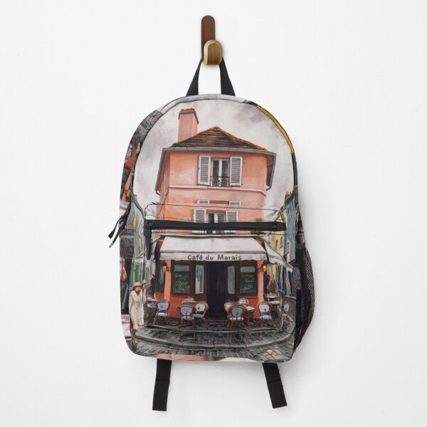 Item preview, Charming Café du Marais in Paris designed and sold by CARRAANN.