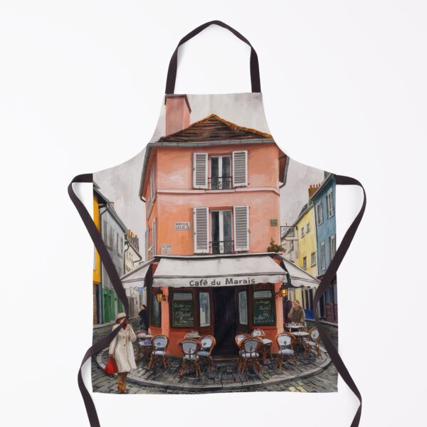 Item preview, Charming Café du Marais in Paris designed and sold by CARRAANN.