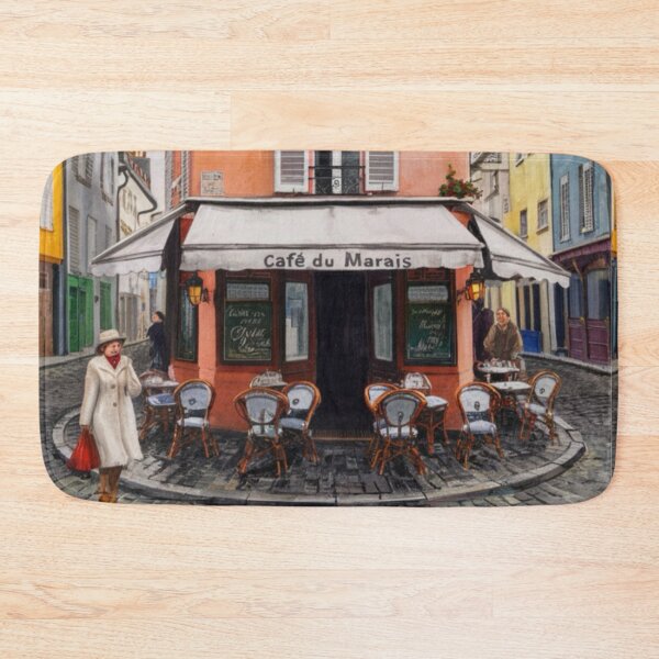 Item preview, Charming Café du Marais in Paris designed and sold by CARRAANN.